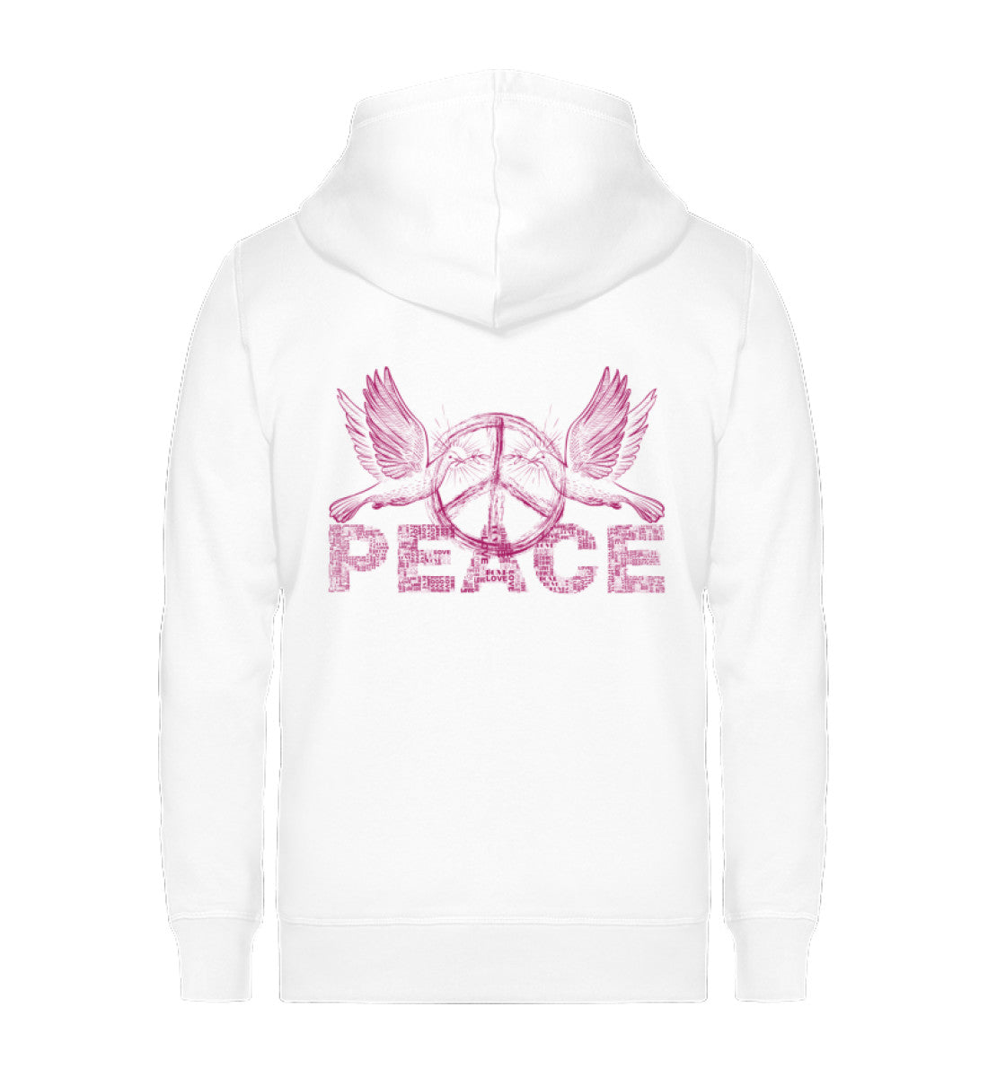 PEACE | Unisex Organic Zipper