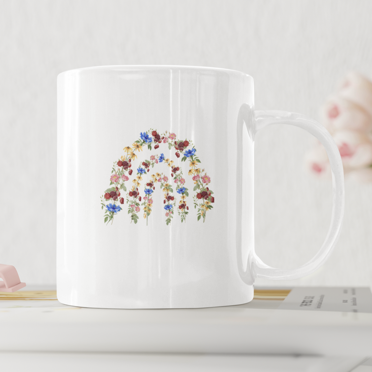 FLOWER RAINBOW | Tasse