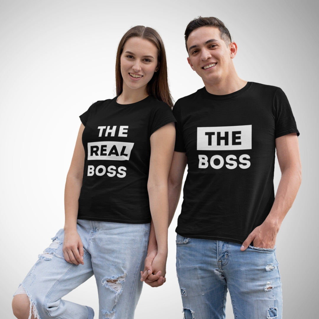 THE BOSS & THE REAL BOSS | T-Shirt