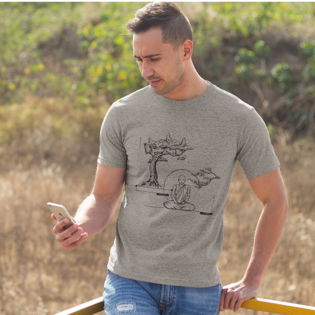 MEDITATION | Herren Melange Shirt