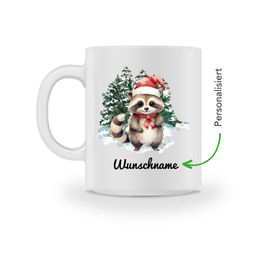 Waschbär - personalisiert | Tasse