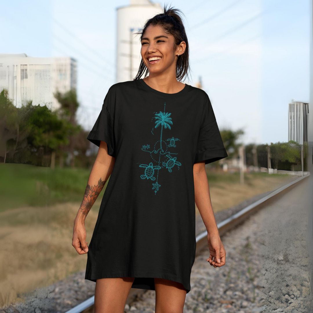 OCEAN | T-Shirt Kleid