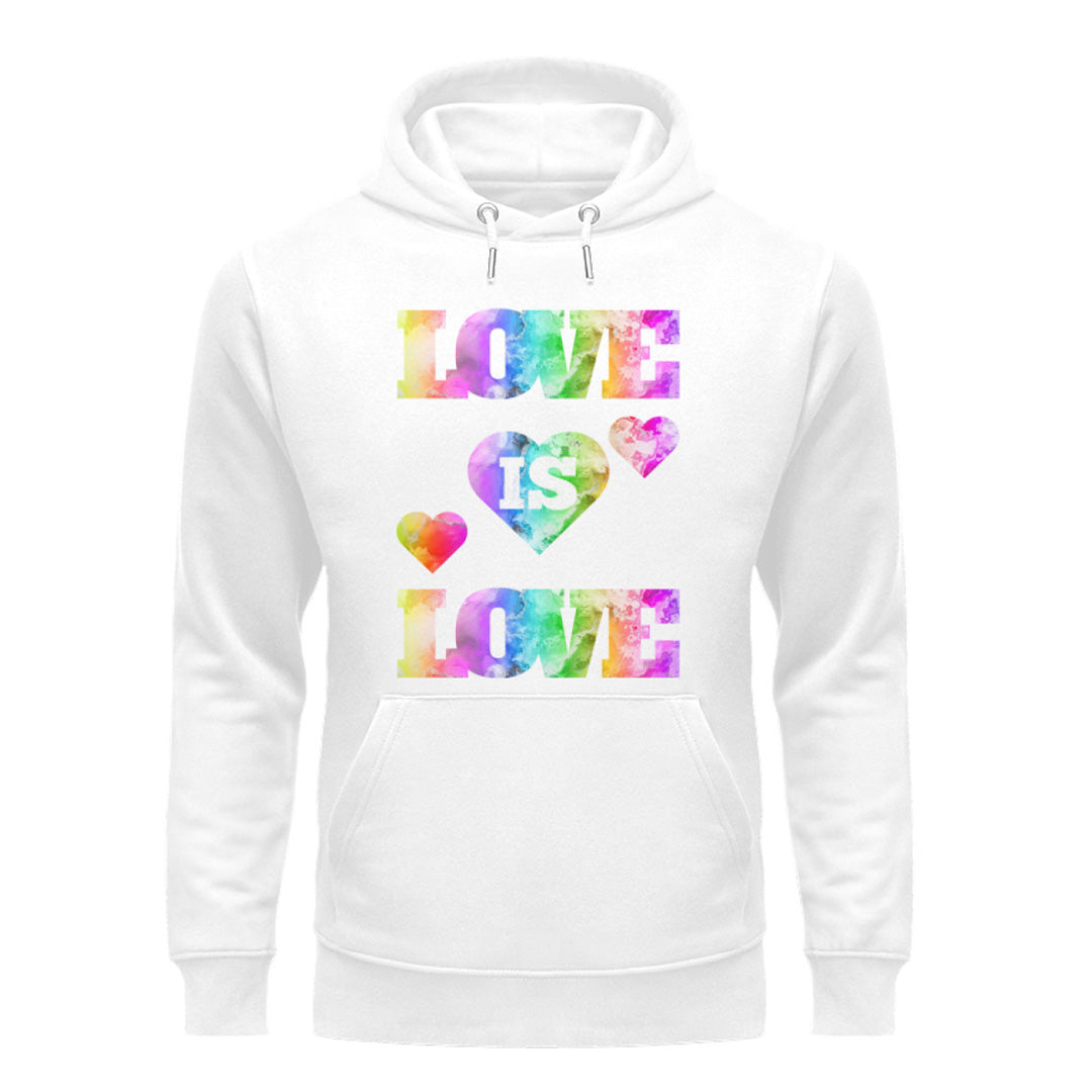 LOVE is LOVE | Unisex Organic Hoodie