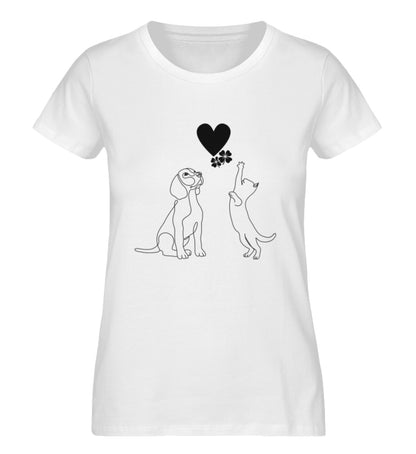 CAT & DOG | Damen Organic Shirt