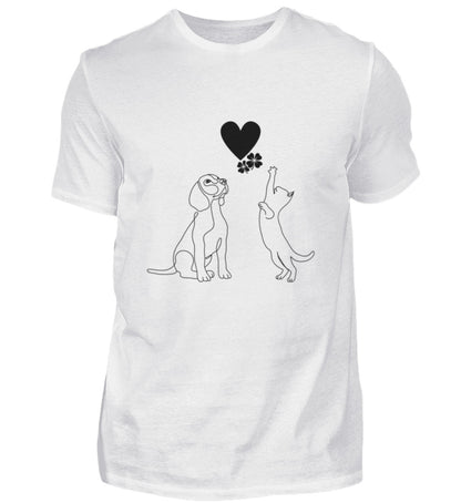 CAT & DOG | Herren Premium Shirt