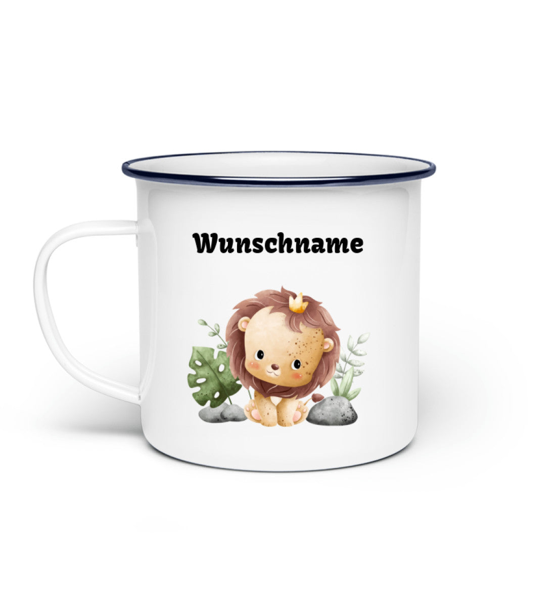 DSCHUNGEL - personalisiert | Emaille Tasse